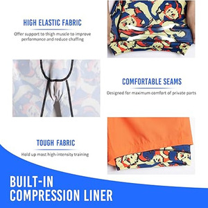 กางเกงขาสั้นผู้ชายทันสมัย น้ำหนักเบา เหมาะสำหรับกิจกรรมกลางแจ้งประจำวัน พร้อมคุณสมบัติแห้งเร็ว โพสต์โดย Dress Sports - Product Image 2