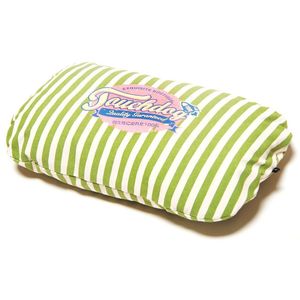 Ultra Plush Neutral Striped Designer <b>Dog</b> <b>Bed</b> Rounded Rectangular Pet <b>Bed</b> - Product Image 2