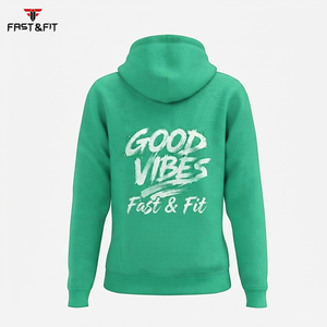 Sudadera con Capucha de Punto Estilo Casual Urbano, Hombros Caídos, Transpirable, Ropa de Invierno con Estampado Frontal, en Oferta - Product Image 2