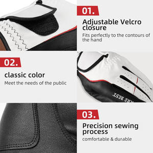 Guante de Golf Profesional para Hombre, Cuero Duradero con Palma Antideslizante, Protección para Nudillos, Apto para Todo Tipo de Clima - Product Image 2