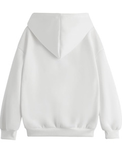 High Quality Custom Logo Front Casual Double <b>Layer</b> Winter Hooded Unisex Women Men Pullover Fleece Hoodies - Product Image 2