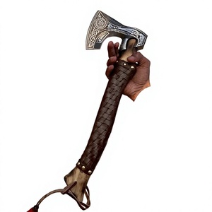 Hacha Vikinga Táctica Hecha a Mano OEM, Nuevo Diseño Personalizado, Mango de Madera, Acero Inoxidable, Color Personalizable, Uso de Supervivencia, 100% Alta Calidad - Product Image 6