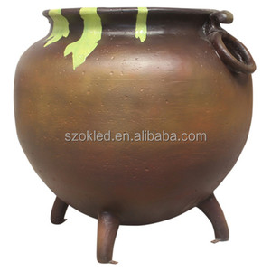 Caldero <span class=keywords><strong>de</strong></span> Bruja para Fotos, Esqueleto con Letrero <span class=keywords><strong>de</strong></span> Corazón, Globo Ocular, Fotomatón <span class=keywords><strong>de</strong></span> Bruja, Letrero <span class=keywords><strong>de</strong></span> Matadero, 5 Atmósferas, Calaveras, Pilar Gigante - Product Image 3