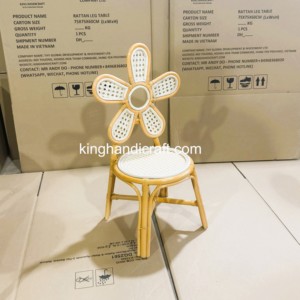 Chaise pour enfants en rotin faite à la main sur mesure pour événements festifs, siège tressé écologique pour enfants pour anniversaires, mariages, location - Product Image 3