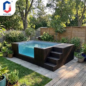 Kit de piscine en fibre de verre facile à installer, protégé contre les UV, pour le plaisir familial, design écologique pour les espaces extérieurs, piscine en fibre de verre de style resort - Product Image 2