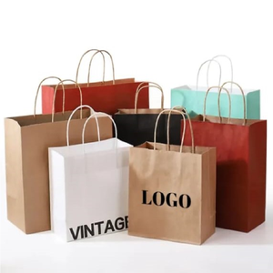 Brown Kraft Paper <b>Bags</b> Heavy Duty Recyclable Carry <b>Bags</b> for Retail Packaging Bulk Wholesale Export Factory Direct - Product Image 3