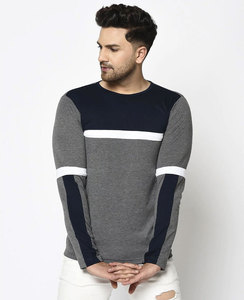 Camiseta de algodón transpirable para hombre, camiseta informal en blanco de 230gsm, unisex, personalizable, 230 GSM, 16 colores - Product Image 4