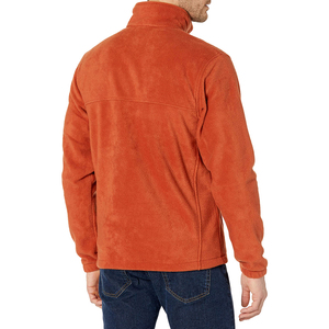 Hot Selling Product Lightweight Men Regular Fit Fleece Jacket Wholesale Custom Logo Printed Men Fleece Jackets For Adults - Product Image 2