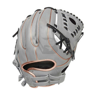 Gants de receveur de baseball professionnels en cuir, service OEM ODM, toutes saisons - Product Image 2