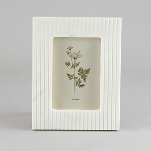 Resin Vertical Grooved Lines Photo Frame Handmade Rectangle Tabletop Display Frame Custom Home <b>Office</b> <b>Decor</b> - Product Image 1