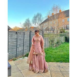 Party Wear XL Size Suit Set with <b>Sequins</b> Embroidery Work for a Stylish Look - Product Image 5