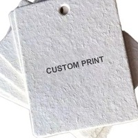 Étiquettes suspendues personnalisées pour vêtements, étiquettes solides et étiquettes de marque privée avec logo pour vêtements, chapeaux et chaussures
