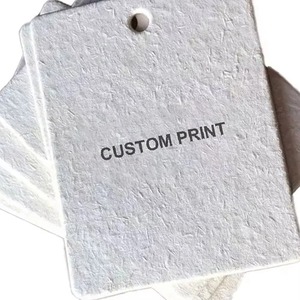 Étiquettes suspendues personnalisées pour vêtements, étiquettes solides et étiquettes de marque privée avec logo pour vêtements, chapeaux et chaussures - Product Image 4