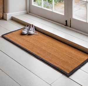 Tapis d'entrée imprimés de motifs floraux, tapis de couloir antidérapants, tapis de porte d'entrée intérieur, technique de fabrication mécanique, lavable - Product Image 2