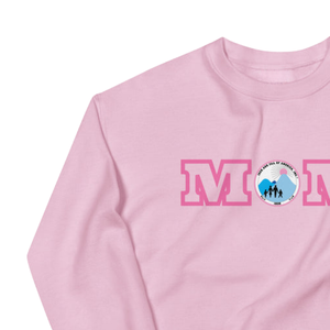 Sweat-shirt rose unisexe à col rond, sweat-shirt en polaire rose à motif, pull à manches longues, vêtements décontractés d'hiver, vêtements de tous les jours - Product Image 3