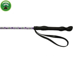Fouet en sangle pour chevaux, fouet de dressage rouge - Product Image 4