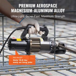 Tagliabarre Elettrico Idraulico ad Alta Potenza 1000W Portatile, Taglio in 2,5 Secondi # Tagliabarre 6 4 20mm Nuovo Motore Principale - Product Image 5