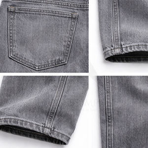 Denim Acid Wash Jeans Mens Baggy Fit Oversized Loose Streetwear Vintage Style Casual Wear Trendy Clothing Apparel - Product Image 6