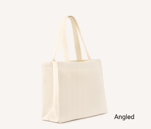 Bolsas de Mano de Alta Calidad con Asas para el Hombro, Impresas con Serigrafía de Patrones Geométricos, Ligeras, 100% Algodón Premium, para Publicidad - Product Image 3