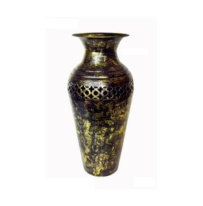Jarrón de Aluminio de Lujo Contemporáneo para Arreglos Florales y Mejora del Diseño de Interiores - Product Image 2