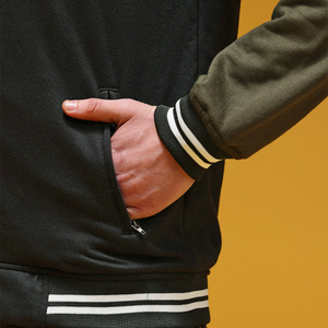 Custom Vintage School College <b>Mens</b> Varisty <b>Jackets</b> <b>Leather</b> sleeves Wool Letterman Crop Varsity <b>Jacket</b> ladies baseball chenille - Product Image 5
