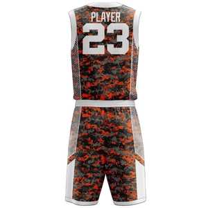 Uniforme de Baloncesto Personalizado con su Propio Equipo, Uniforme de Baloncesto de 2 Piezas Reversible, Precio Económico, Venta en Línea - Product Image 6