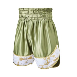 Fabricant de shorts de boxe en gros, shorts en satin à taille haute personnalisés, vêtements de ring professionnels, fournisseur exportateur - Product Image 6