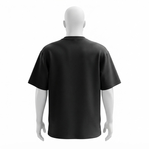 Camiseta Gráfica Gris Carbón para Hombre, Cuello Redondo, Manga Corta, Estilo Casual Urbano, Algodón - Product Image 4