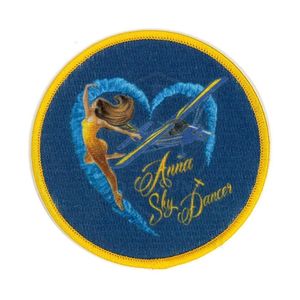 Circular Embroidered <b>Patches</b> With Mountain Forest Sun Beach Scenes <b>Sew</b>-<b>On</b> Fabric Appliques For Clothing Decor - Product Image 2