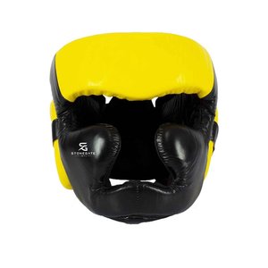 Protège-tête de boxe en cuir léger, respirant et réglable, personnalisable pour l'entraînement MMA 2026 - Product Image 1