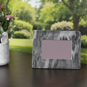 Elegant Handmade Grey Marble Photo <b>Frame</b> Luxury Natural Stone for Home Office Hotel & Gift Use - Product Image 4
