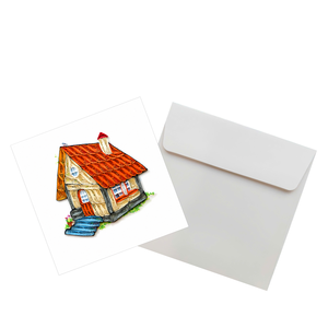 Tarjetas de Quilling Personalizadas - Diseño de Hogar Acogedor y Tema de Casa de Campo, Tarjetas de Felicitación 3D para Ocasiones Especiales - Product Image 4