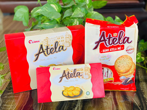ขนมงาอบกรอบ ATELA – เมล็ดเล็ก รสชาติอร่อย ราคาดี 150 กรัม รับผลิตแบบ ODM OEM โรงงานเวียดนาม - Product Image 2