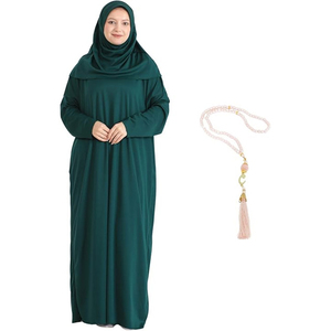 Robe Abaya Maxi Traditionnelle Islamique pour Femmes, de Haute Qualité, Respirante, Lavable, à Manches Longues, Modeste, Vintage, Unie, pour Soirée/Formelle - Product Image 6