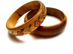 Customized Engraving Natural Wooden Bangles Daily Wear Festive Party Handmade <b>Boho</b> Vintage Christian Fashion Jewelry Cuff - Product Image 3
