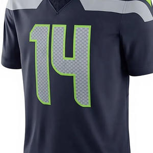 Maillot de football américain, nouveau style, vêtements de sport pour hommes, maillots de football américain à manches courtes, par HEAVYWEIGHT APPAREL FACTORY - Product Image 4