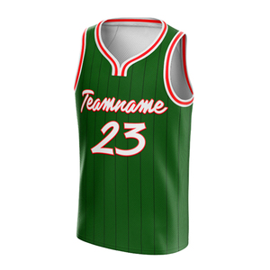 Maillot de basket-ball sur mesure, dernière nouveauté, vente chaude, 100% polyester, design OEM, grandes tailles, personnalisation du nom et du numéro de l'équipe - Product Image 6