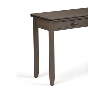 Tavolo Consolle Artigianale Grigio Stile Rustico - Product Image 5