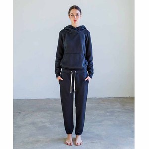 OEM Service Casual Solid Winter Hooded Breathable <b>Women</b> Tracksuit-Custom Size & Logo High Quality Lightweight Tracksuit - Product Image 5