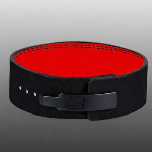 เข็มขัดยกน้ำหนักหนังแท้ ราคาคุ้มค่า ขนาด 10 มม. เข็มขัดพยุงหลังสำหรับยกน้ำหนักและเพาเวอร์ลิฟติ้ง - Product Image 2