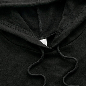 <b>Women</b> Front Logo 100% Cotton Fleece Eco-Friendly Winter Casual Pullover <b>Hoodie</b> Long Sleeve Hooded Top - Product Image 6
