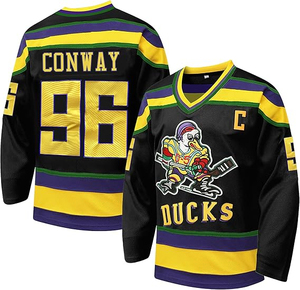 Jersey de Hockey sobre Hielo Sublimado Transpirable, Unisex, Personalizable, Conjunto Deportivo para Hombre, 100% Poliéster - Product Image 5