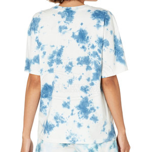 Venta al por mayor Nueva llegada Mujeres Camisetas Tie Dye Impresión Mujeres Camisetas de gran tamaño de las mujeres Camisetas - Product Image 3