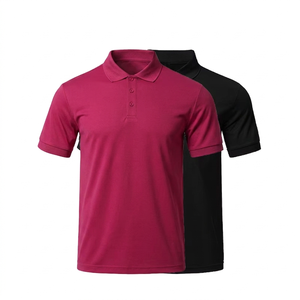 Polo homme personnalisé à séchage rapide, manches courtes, uni, décontracté, uniforme professionnel, vêtements de golf, coupe classique, chemise à boutons - Product Image 1
