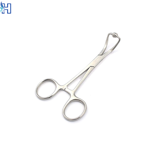 Pinzas de sujeción de tejidos de primera calidad, herramienta quirúrgica de acero inoxidable diseñada para el manejo seguro de tejidos durante procedimientos - Product Image 2