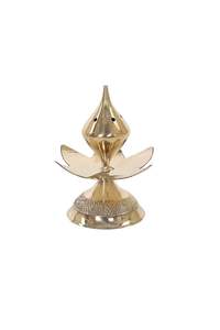 ที่วางธูปทองเหลืองพร้อมฐานตกแต่งสำหรับพิธีกรรมและการทำสมาธิ - Product Image 4