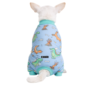 Dog <b>Pajamas</b> <b>Onesie</b> Dragon Print Soft Stretch Pet Sleepwear Cozy Breathable All Season Nightwear For Small Medium Dogs Indoor Use - Product Image 2