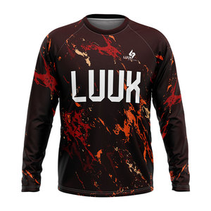 Camiseta Deportiva de Compresión de Manga Larga para Hombre, Camiseta Elástica para Gimnasio, para Correr, Entrenamiento, Ejercicio Físico - Product Image 4