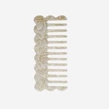 Peigne en résine ILAHI, peigne à cheveux professionnel pour barbier, écologique, design traditionnel personnalisé, utilisation en salon, haute qualité, Uttar - Product Image 1