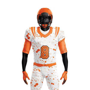 Uniforme de Fútbol Americano Transpirable al Por Mayor, Cómodo para Usar en Partidos - Product Image 4